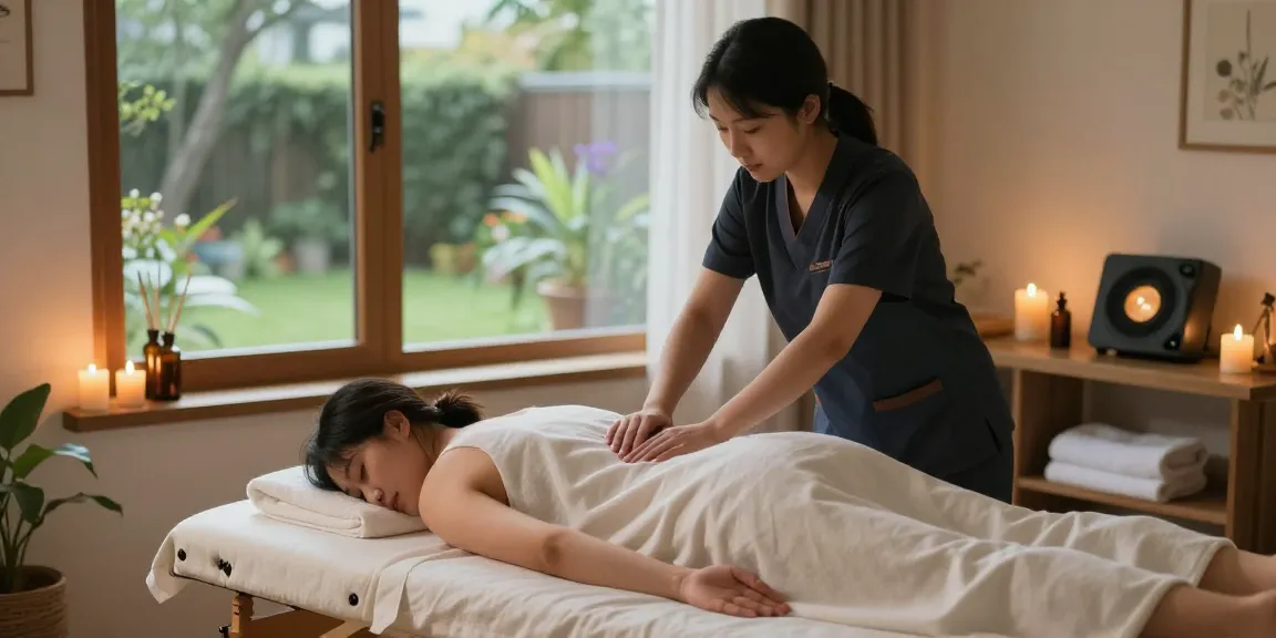 수원출장안마 home service with therapist and calming atmosphere