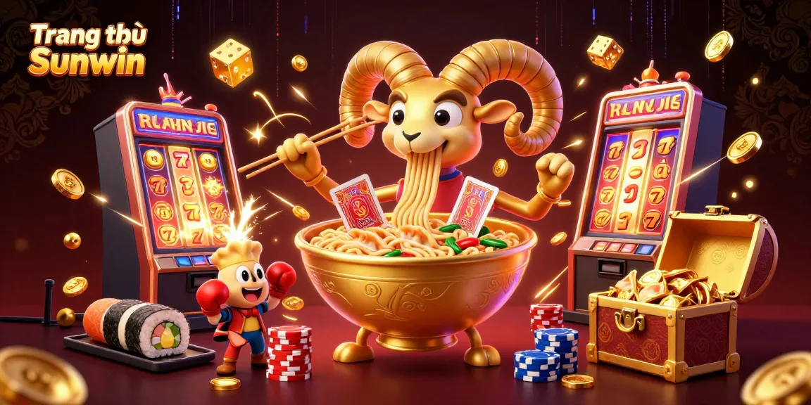 Experience thrilling action at Trang chủ Sunwin with vibrant 3D characters and explosive casino gaming elements.