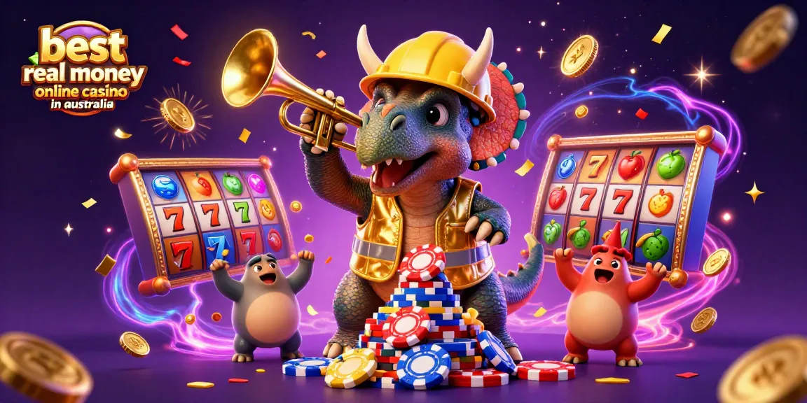 Celebrate in the best real money online casino in Australia with vibrant slots and joyful characters.