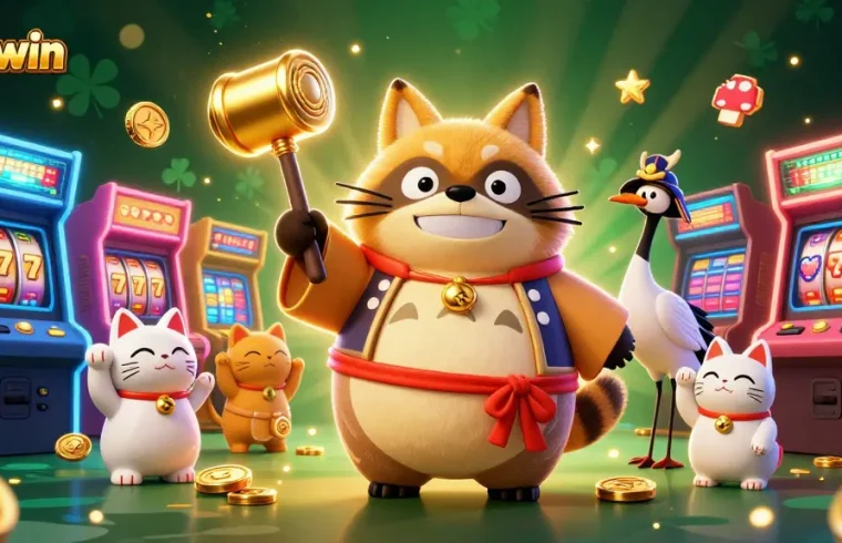 Play exciting casino games with Sunwin's vibrant characters and dynamic visuals illustrating fun and fortune.