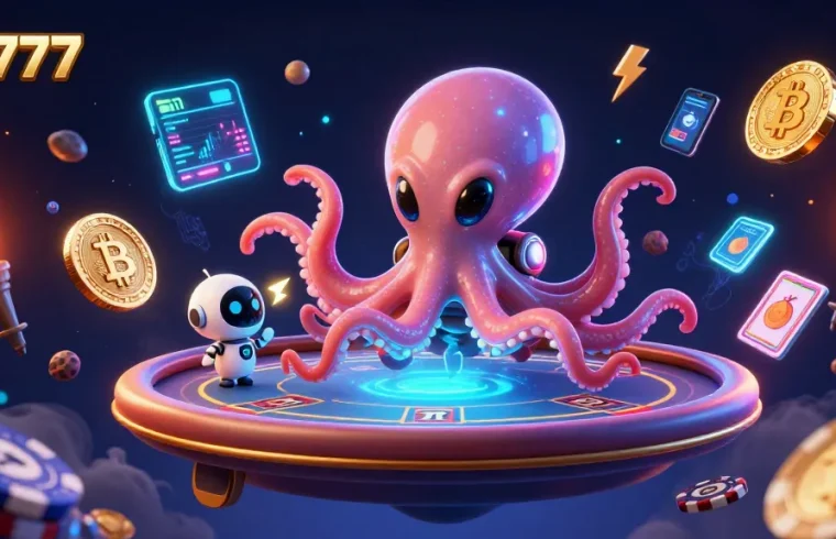 Engage with sm777 through an exciting alien poker scene with dynamic crypto elements.